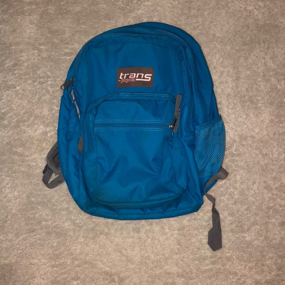 blue janport backpack